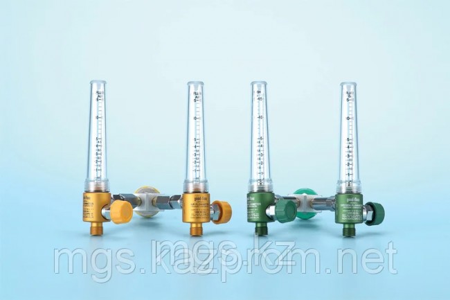 Кислородный регулятор / указатель потока сдвоенный 0-5 л/мин