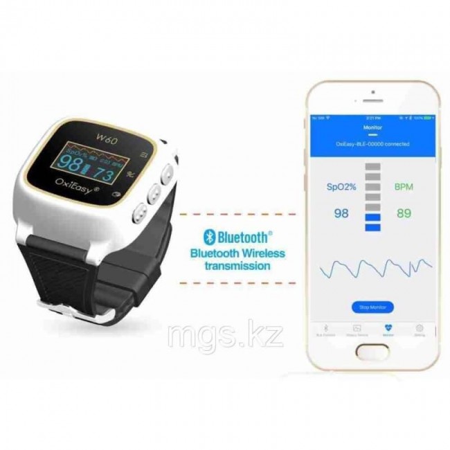 Пульсоксиметр OxyEasy W60 - анализатор апноэ во сне Пульсоксиметр OxyEasy W60 - анализатор апноэ во сне